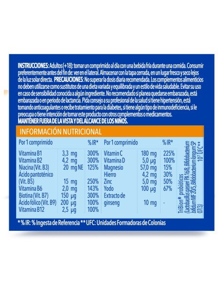Bion 3 Energy 30 comprimidos