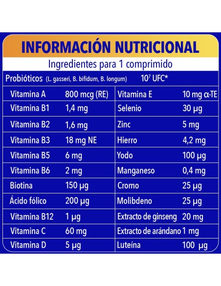 Bion 3 Energy 50+ 90 comprimidos