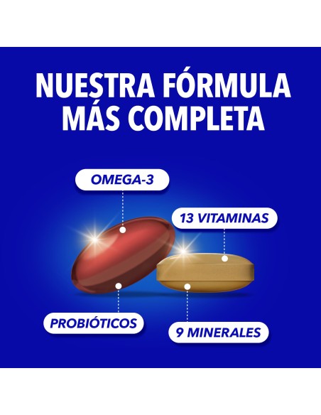 Bion 3 Multivitaminas y Omega 3 30 cápsulas