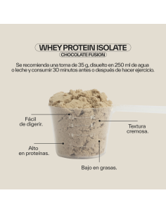 NDL Whey Protein Isolate Chocolate Fusion 500g 2