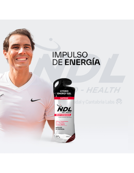 NDL Pro-Health Hydro Energy Gel Cola Con Cafeina 60g