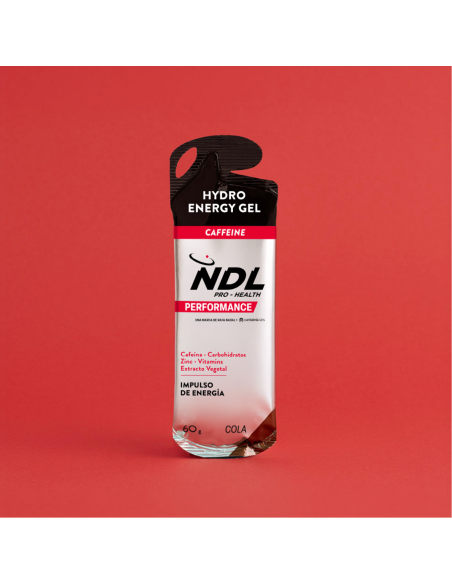 NDL Pro-Health Hydro Energy Gel Cola Con Cafeina 60g