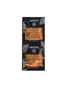 Apivita Express Beauty Gel Exfoliante Suave - Albaricoque 2 unidades