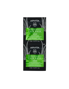 Apivita Express Beauty Mascarilla de Hidratación - Aloe 2 unidades