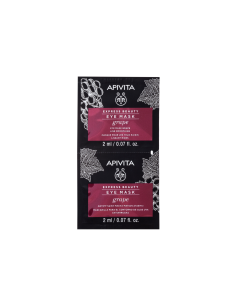 Apivita Express Beauty Mascarilla de Ojos Antiarrugas y Reafirmante con Uva 2 unidades