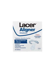 Lacer Aligner Tabletas Limpiadoras 32 unidades