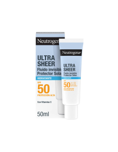 Neutrogena Ultra Fluido Invisible Hidratante Facial SPF50 50ml