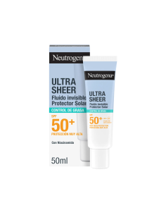 Neutrogena Ultra Fluido Invisible Control de Grasa Facial SPF50+ 50ml