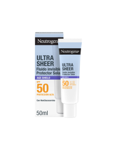 Neutrogena Ultra Sheer Fluido Invisible Anti-Edad Facial SPF50 50ml