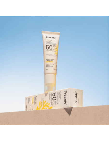 Freshly Cosmetics D+Natural Suncare Age Repair SPF50 50ml Protección Solar Mineral
