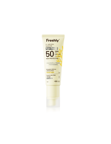 Freshly Cosmetics D+Natural Suncare Age Repair SPF50 50ml Protección Solar Mineral