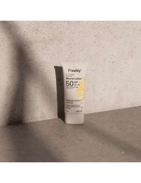 Freshly Cosmetics D+Natural Suncare Mineral Lotion SPF50 100ml Protector Solar Mineral