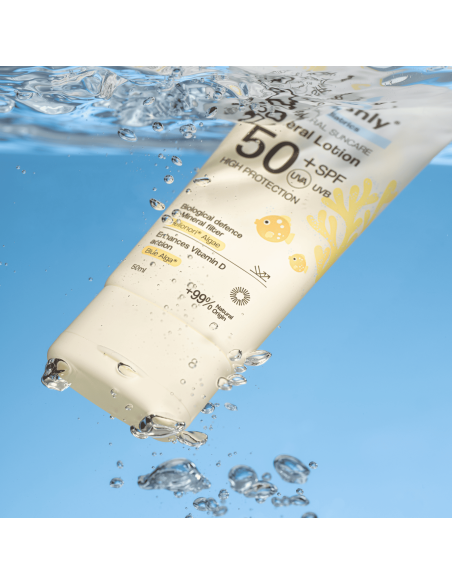 Freshly Cosmetics D+Natural Suncare Pediatrics Mineral Lotion SPF50 50 ml Protección Solar Infantil