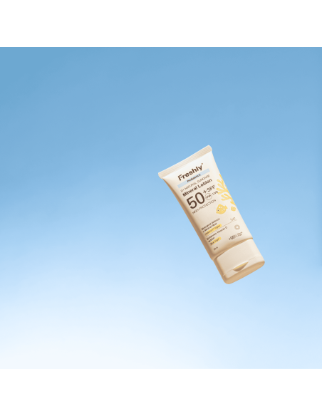 Freshly Cosmetics D+Natural Suncare Pediatrics Mineral Lotion SPF50 50 ml Protección Solar Infantil