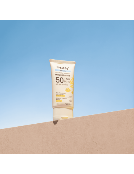 Freshly Cosmetics D+Natural Suncare Pediatrics Mineral Lotion SPF50 50 ml Protección Solar Infantil