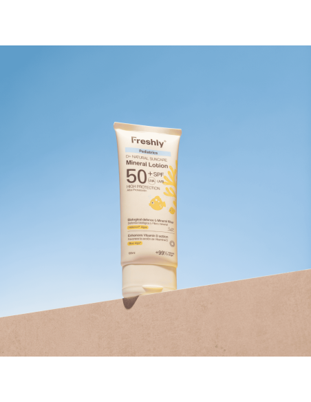 Freshly Cosmetics D+Natural Suncare Pediatrics Mineral Lotion SPF50 100 ml Protección Solar Infantil