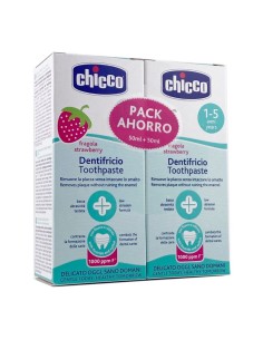 CHICCO DUPLO PASTA DENTAL FRESA 2*50 ML