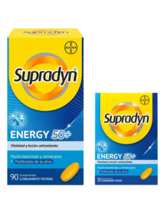 Supradyn Energy 50+ Pack 90+30 unidades