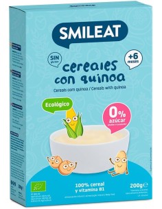 Smileat Papilla de Cereales Sin Gluten