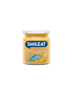 Smileat Tarro Bacalao Con Patatas y Verduras 230 g