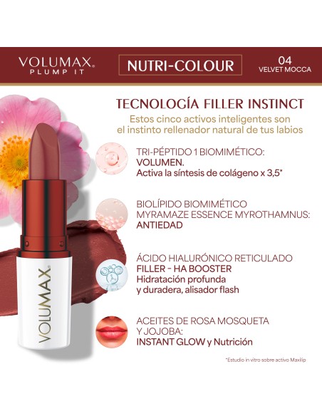 Volumax Plump It Nutri-Color Velvet Mocca 04