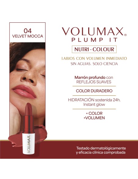 Volumax Plump It Nutri-Color Velvet Mocca 04