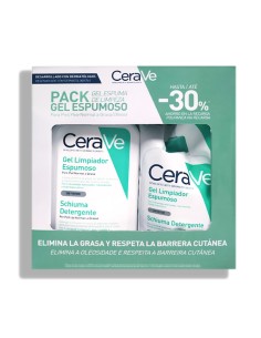 CeraVe Pack Gel Limpiador Espumoso + Recarga