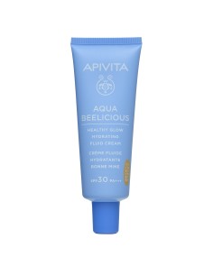Apivita Aqua Beelicious Crema Fluida Iluminadora con Color SPF30 40ml