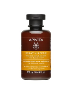 Apivita Keratin Repair Champú Nutritivo y Reparador 250ml