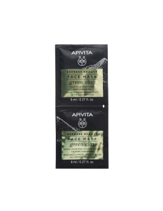 Apivita Mascarilla Facial de Arcilla Verde Detoxificante