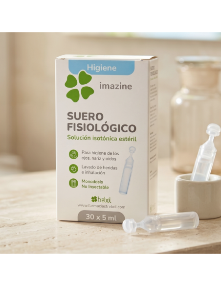 Imazine Suero Fisiológico 30 monodosis 5 ml