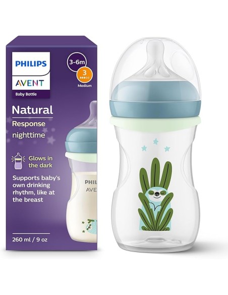 Avent Biberón Natural Response Nocturno 260 ml
