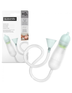 Suavinex Aspirador Nasal de Silicona Flexible Anatómico +0 Meses