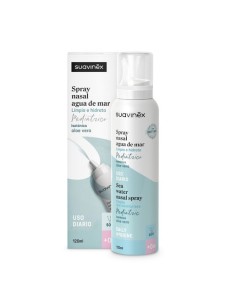 Suavinex Spray Nasal Descongestionante con Aloe Vera para Bebé 120 ml