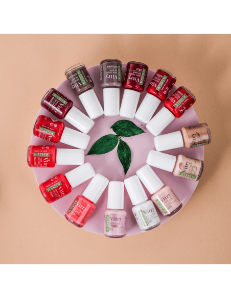 Vitry Esmalte Be Green Jasmin Brillo Radiante y Fórmula Vegana