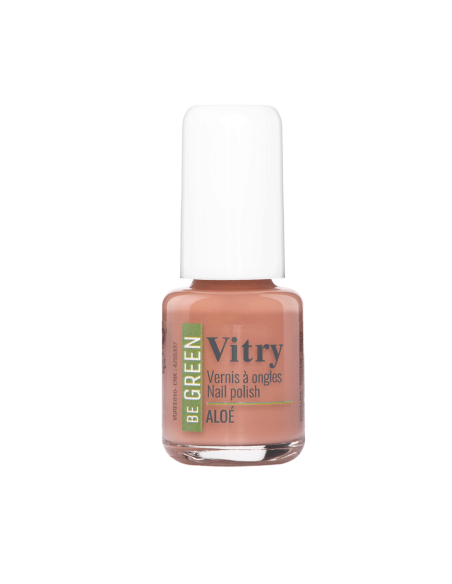 Vitry Esmalte Be Green Aloé  con Brillo de Larga Duración y Fórmula Vegana
