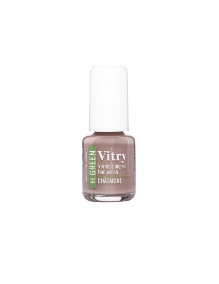 Vitry Esmalte Be Green Chataigne con Brillo Natural y Fórmula Vegana
