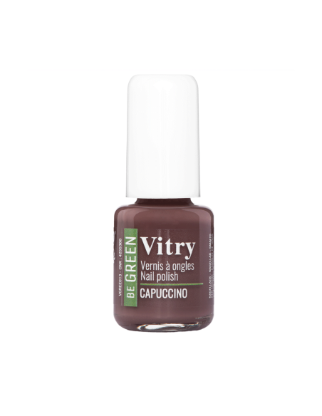 Vitry Esmalte Be Green Capuccino Uñas Brillantes con Fórmula Vegana