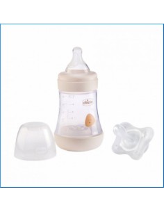 Chicco Combo Biberón P5 + Chupete Minisoft