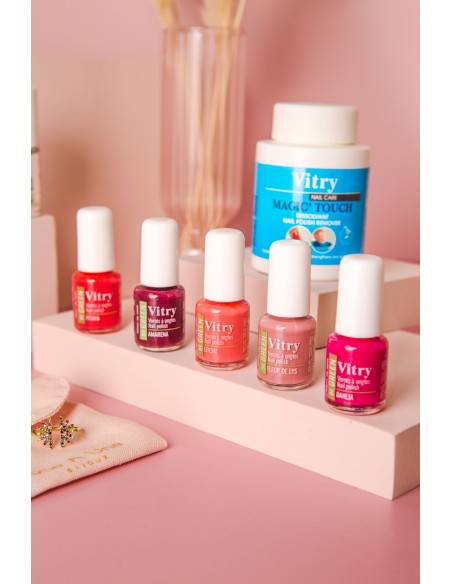Vitry Esmalte Be Green Pasteque Rosa Brillante con Fórmula Vegana