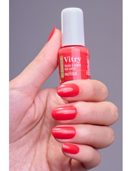Vitry Esmalte Be Green Pasteque Rosa Brillante con Fórmula Vegana