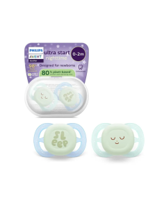 Avent Ultra Start Chupete Nocturno 0-2M 2 unidades