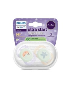 Philips Avent UltraStart Nocturno 0-2M 2 unidades