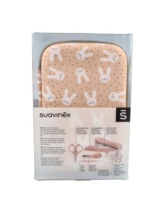 Suavinex Set de Manicura y Baño con Neceser Rosa 2