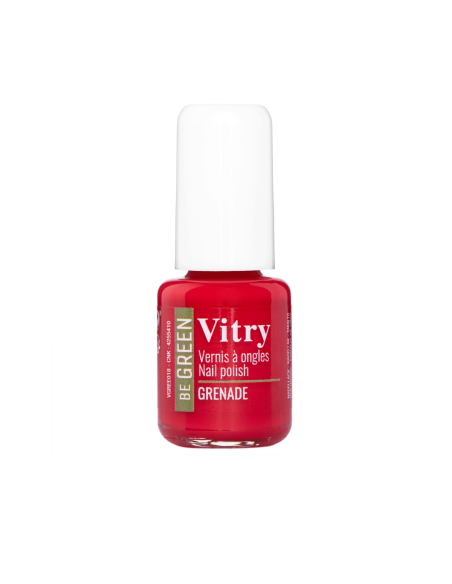 Vitry Esmalte Be Green Granada Uñas Brillantes con Fórmula Vegana