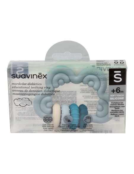 Suavinex Mordedor Nube de Silicona Didáctico +6M Etapa 3