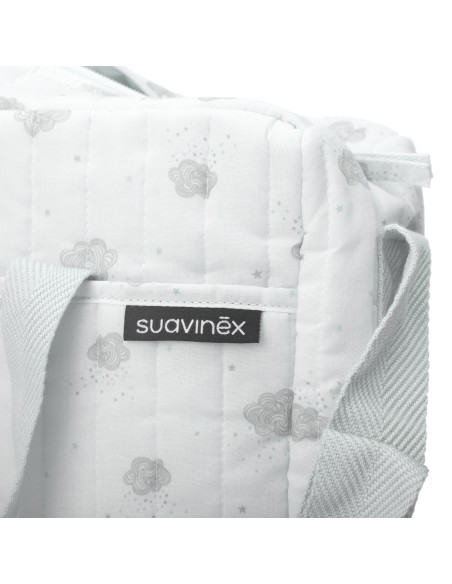 Suavinex Bolso para Carro Bebé Azul con Set de Cosmética Pediátrica
