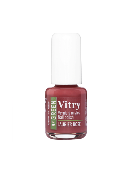 Vitry Esmalte Be Green Laurier Rose con Brillo Intenso y Fórmula Vegana