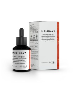 Melinava Ashwagandha Liposomal Liquid 60ml