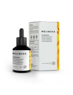Melinava Cúrcuma Liposomal Turmeric 60ml